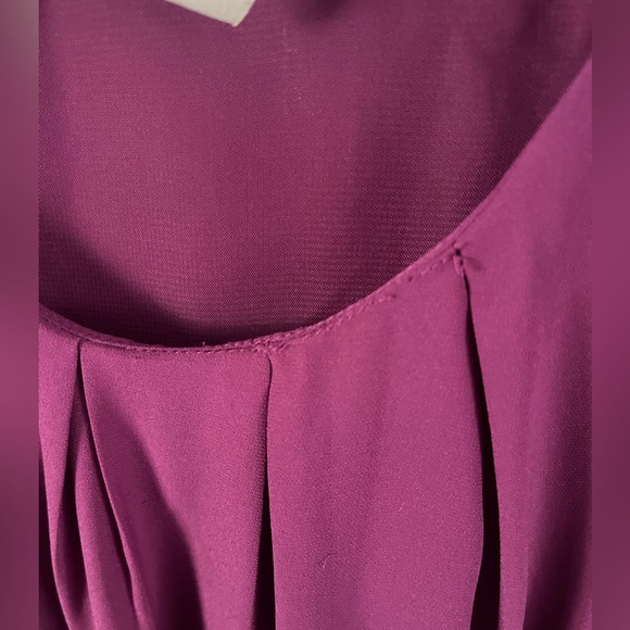 H&M Magenta Shift Dress Sz 4 - Picture 5 of 5
